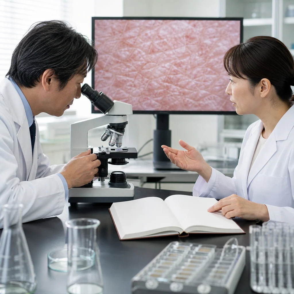 アトピー性皮膚炎の最新治療法や症例報告が掲載された専門誌