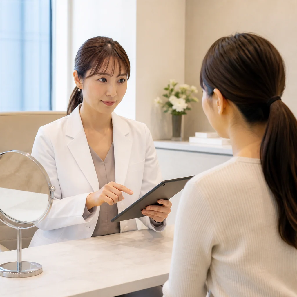 美容皮膚科の治療費体系と医療費控除の仕組みを説明する資料