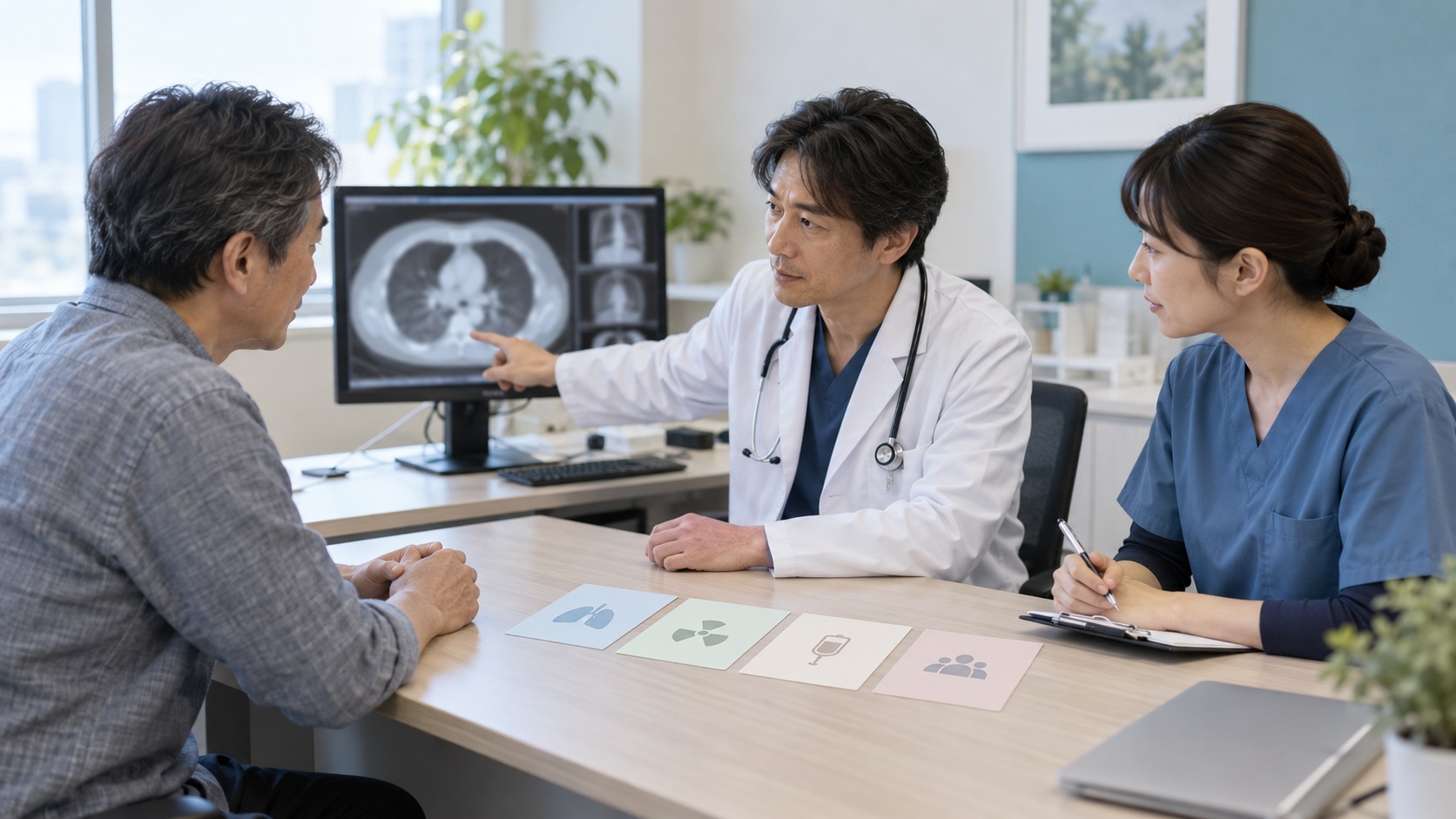 肺がんの緩和ケア|診断時からの症状・不安への支援を医師が解説