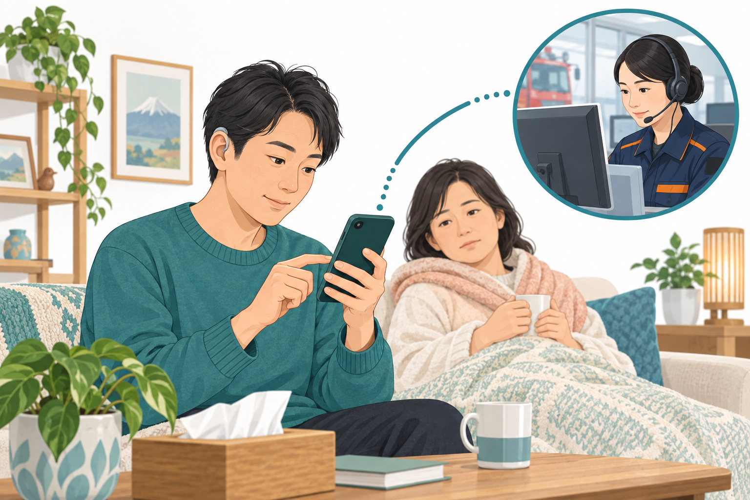 聞こえない・話せないときの119番通報｜NET119と事前の備え